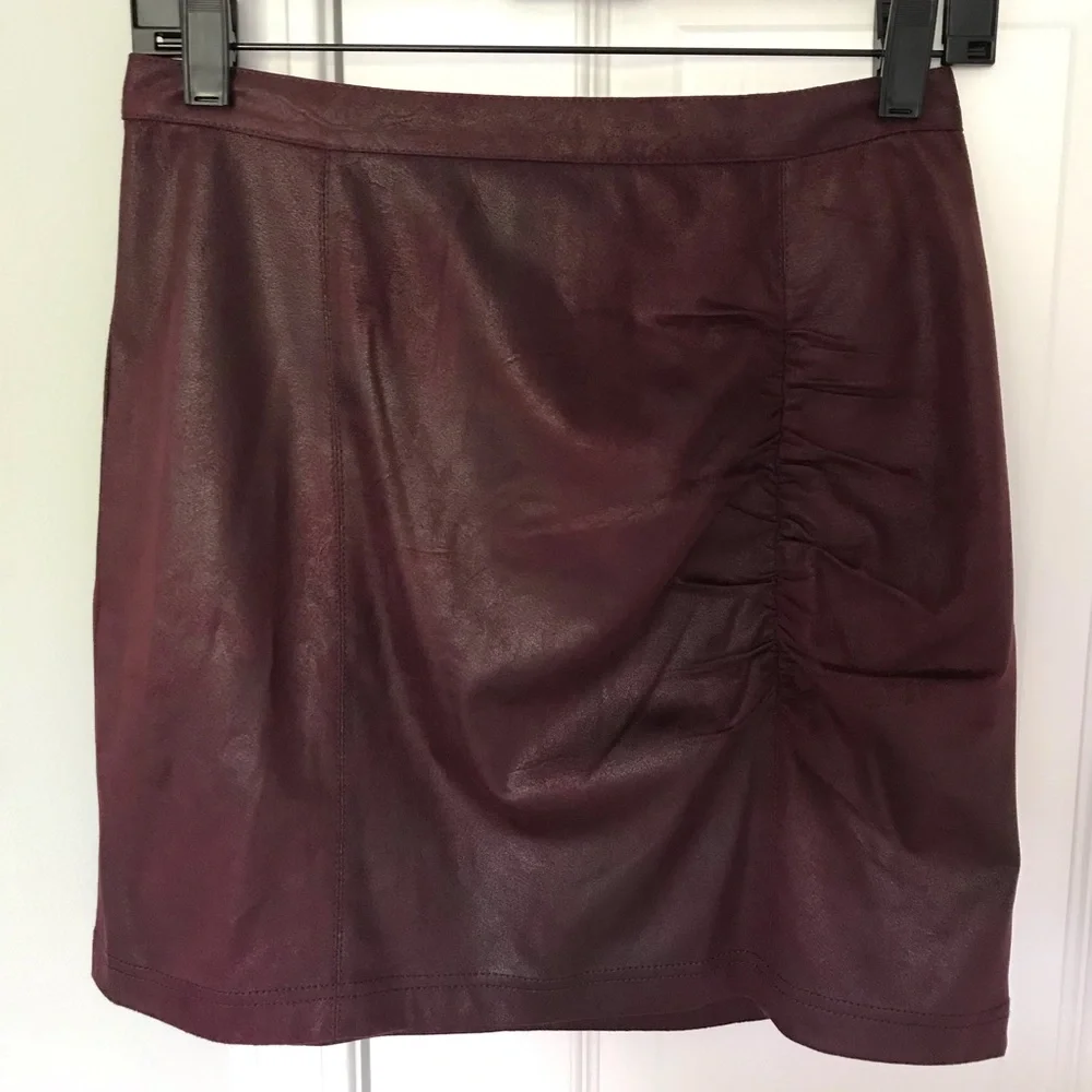 suede skirt Free people, size S